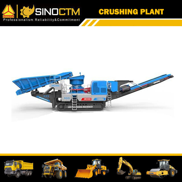 Crawler Mobile cone crusher 200～590t/h