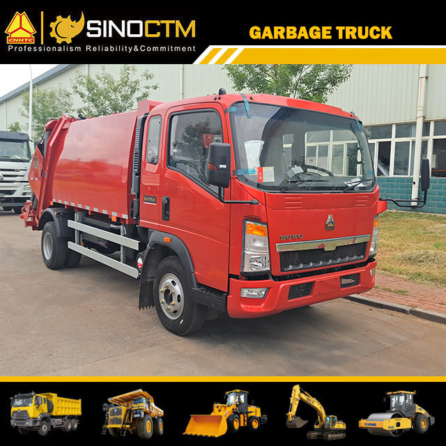 Metal Fuel Tank Truck For Garbage With Tool Box