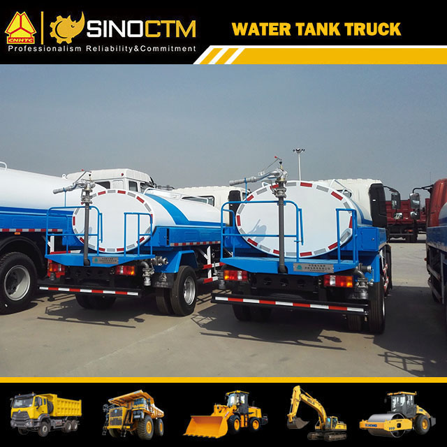 Plastic Water Tank Truck For Transportation With Hose