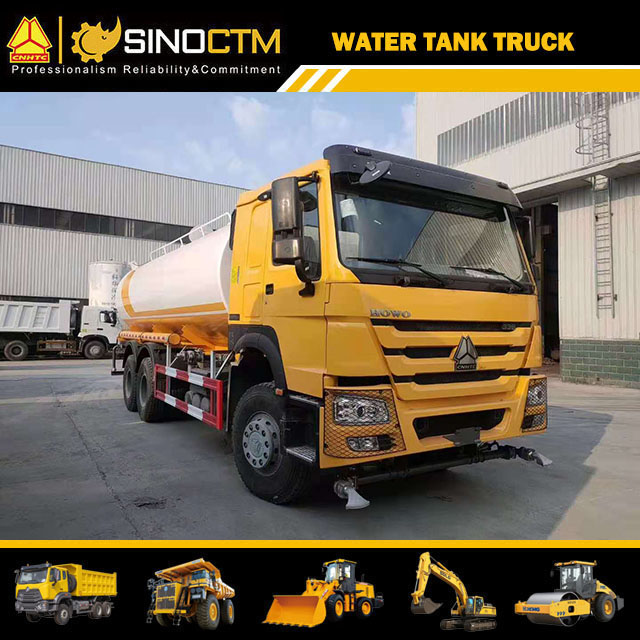 Plastic Water Tank Truck For Road With Gasoline Water Pump