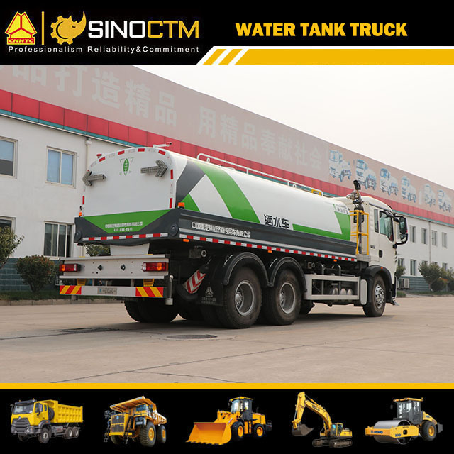 Poly Water Tank Truck For Road With Gasoline Water Pump