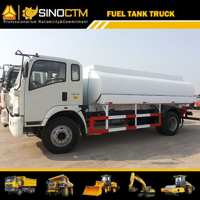 Long Range Aluminum Fuel Tank Truck For Airport