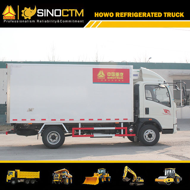 SINOTRUK HOWO 4X2 Refrigerated Truck 