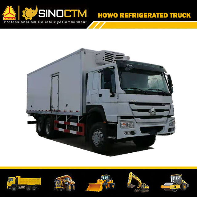 SINOTRUK HOWO 6X4 Refrigerated Truck 23ft