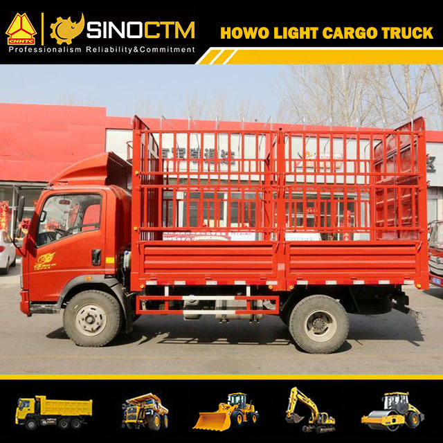 SINOTRUK HOWO 4X2 Stake Cargo Truck 5T