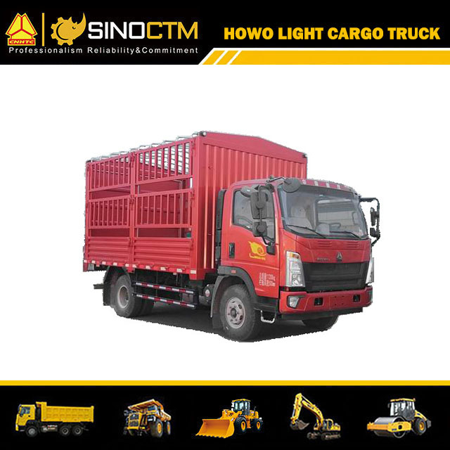 SINOTRUK HOWO 4X2 Stake Cargo Truck 14FT