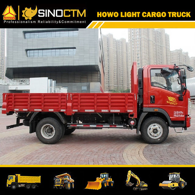 SINOTRUK HOWO 4X2 Diesel Light Cargo Truck 