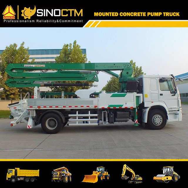 HOWO Boom Concrete Pump Truck（25m） 