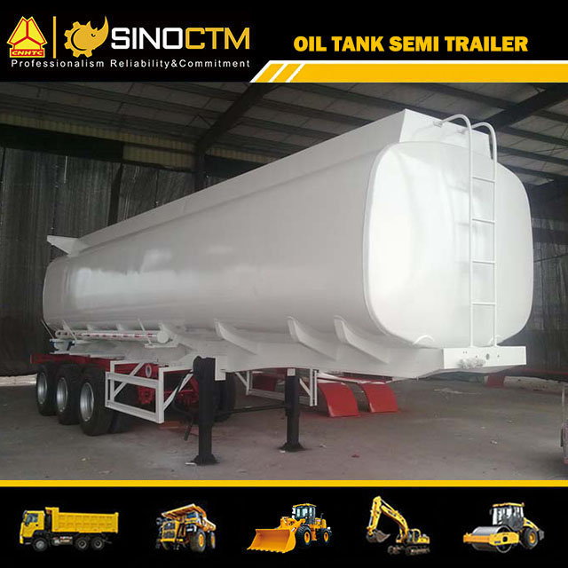 Three Axles 50CBM Oil Tanker Semi-Trailer