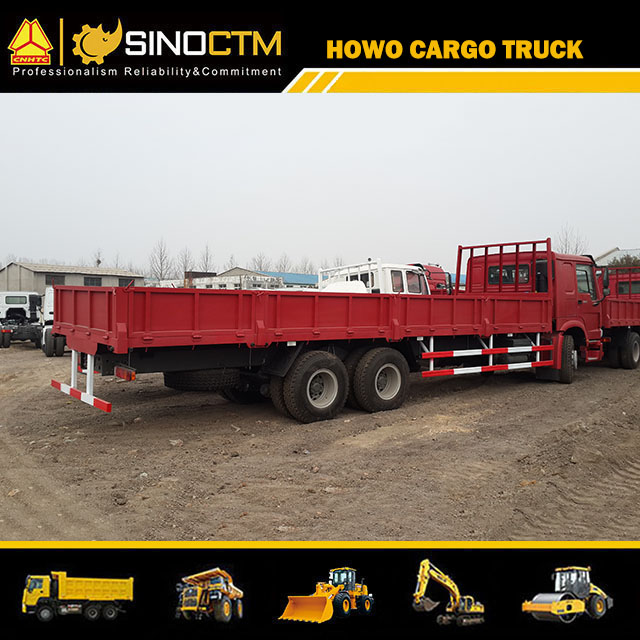 SINOTRUK HOWO 6X4 Cargo Truck 25ft