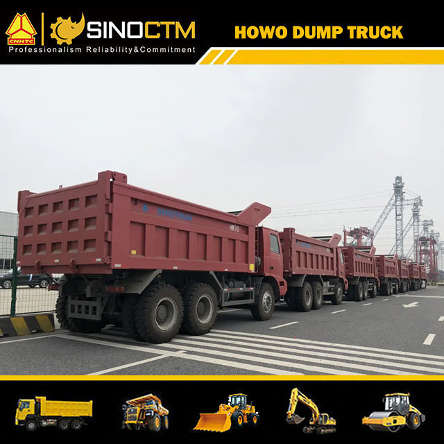 HOWO 6X4 Mining Dump Truck 371hp 