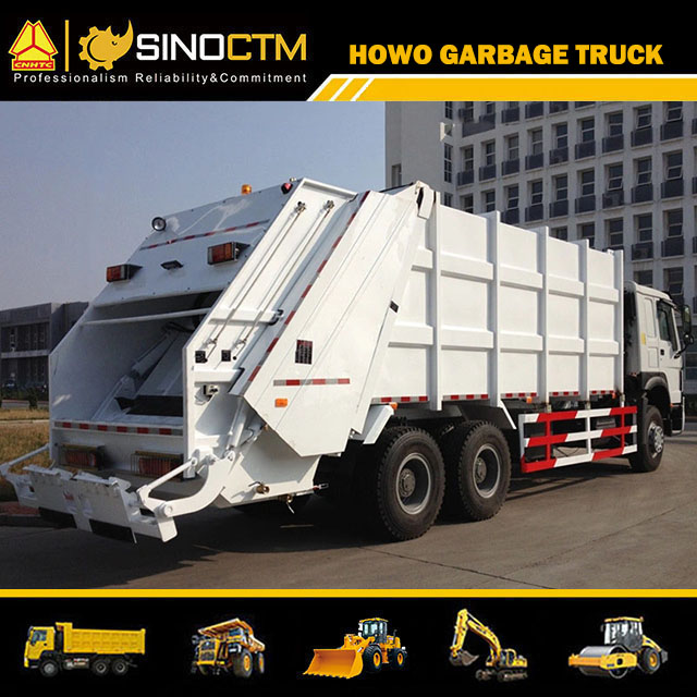 SINOTRUK HOWO 6X4 Garbage Truck 20cbm