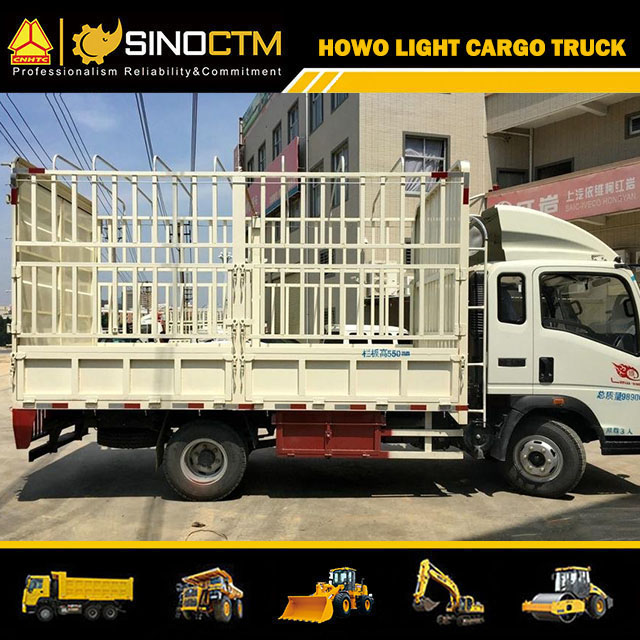 SINOTRUK HOWO 4X2 Stake Cargo Truck 19FT