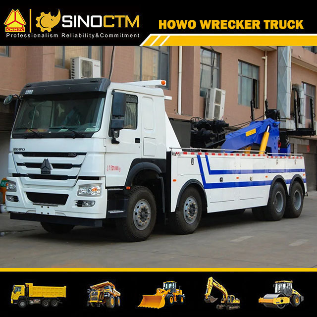 SINOTRUK HOWO 8x4 Wrecker Truck 30T