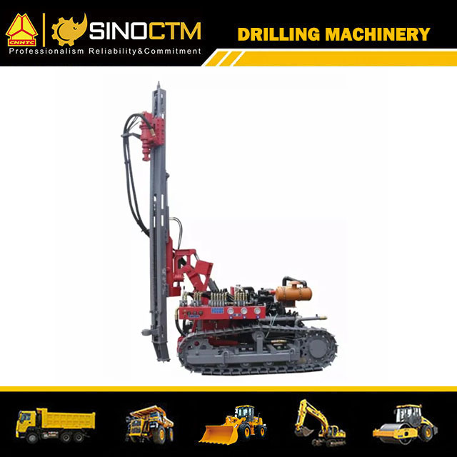 JK610 Crawler Mounted Blasting Borehole Drilling Rig