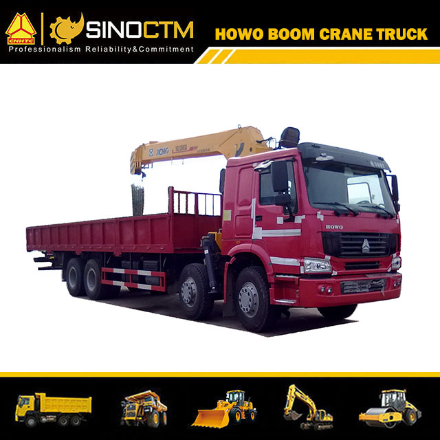 SINOTRUK HOWO 8x4 Boom Truck 16T