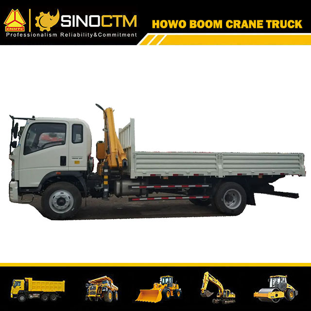 SINOTRUK HOWO 4X2 Boom Truck 3Ton