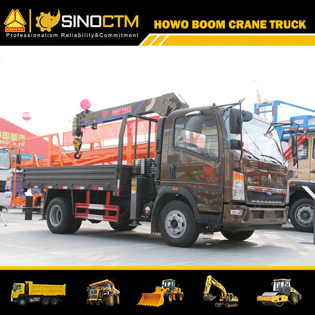 SINOTRUK HOWO 4X2 Light Boom Truck 3.2T