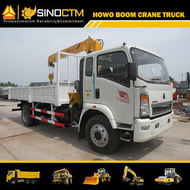 SINOTRUK HOWO 4X2 Light Boom Truck 4T