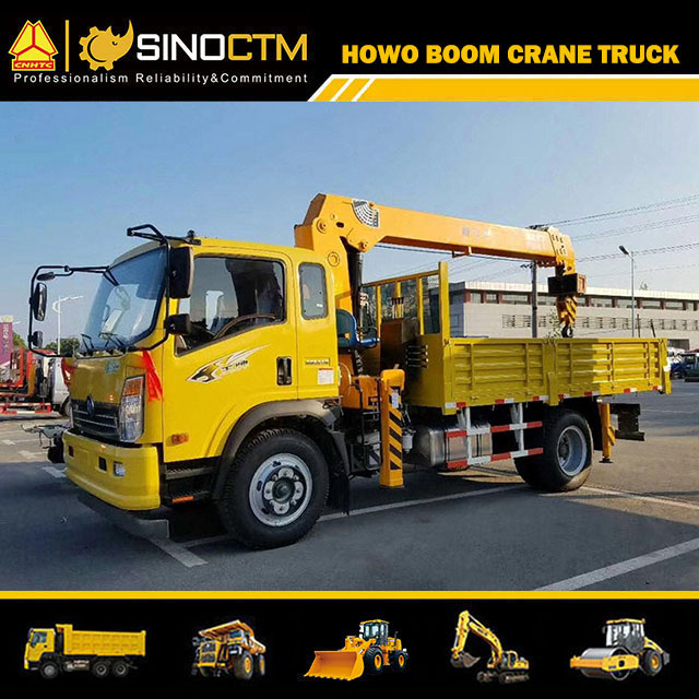 SINOTRUK HOWO 4X2 Light Boom Truck 6T