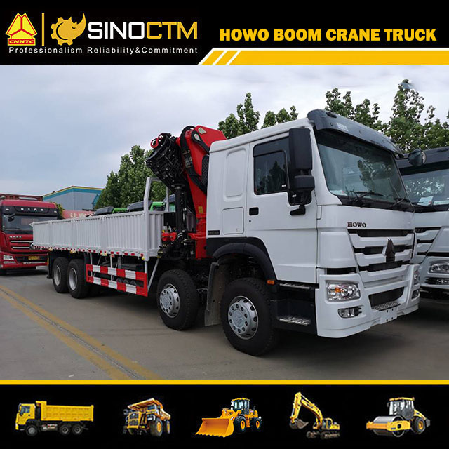 SINOTRUK HOWO 8x4 Boom Truck