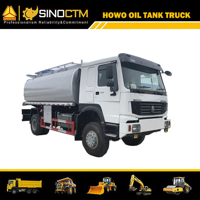 SINOTRUK HOWO 4X4 Fuel Tank Truck 12cbm