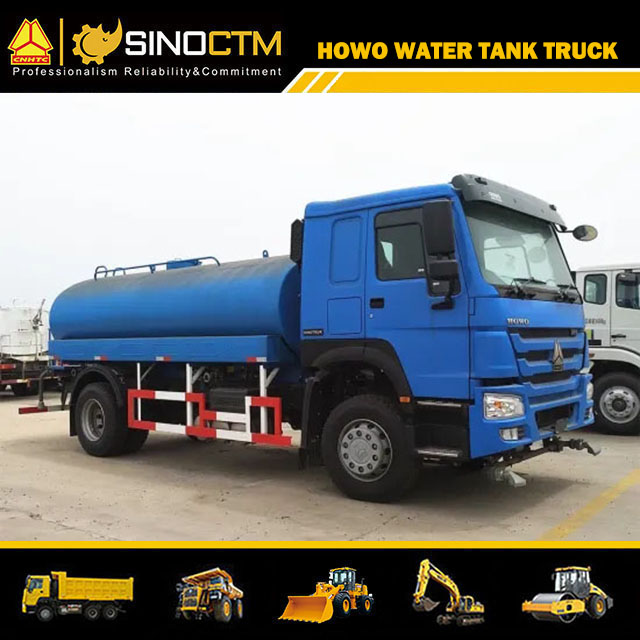 SINOTRUK HOWO 4X2 Water Tank Truck 10cbm