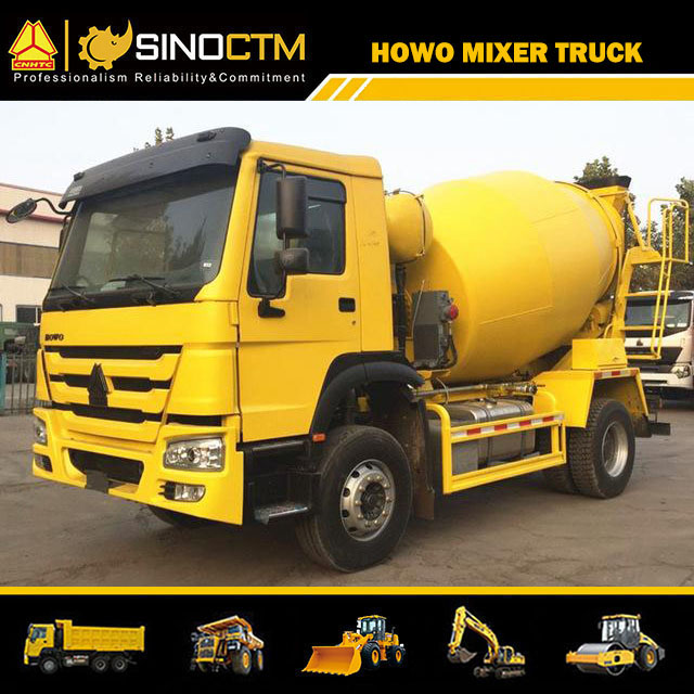 SINOTRUK HOWO 4X2 Concrete Mixer Truck 6CBM