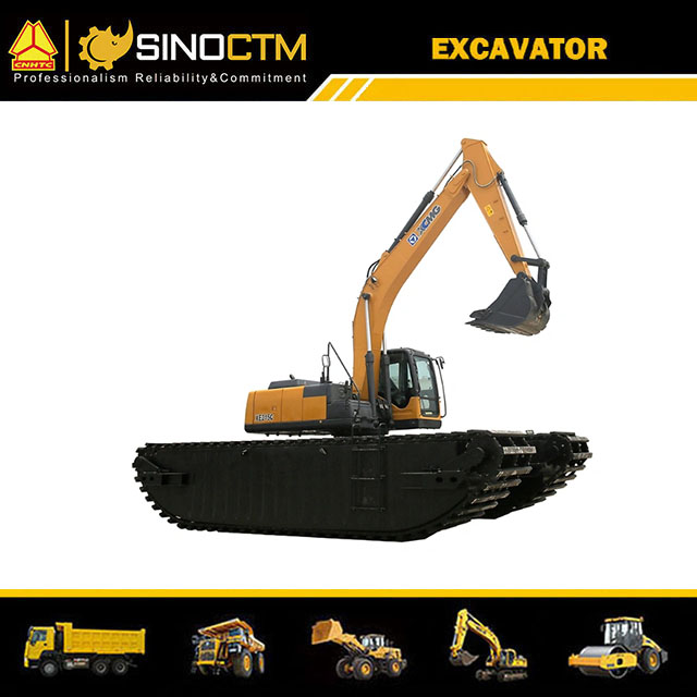 XCMG XE215S Amphibious Excavator 