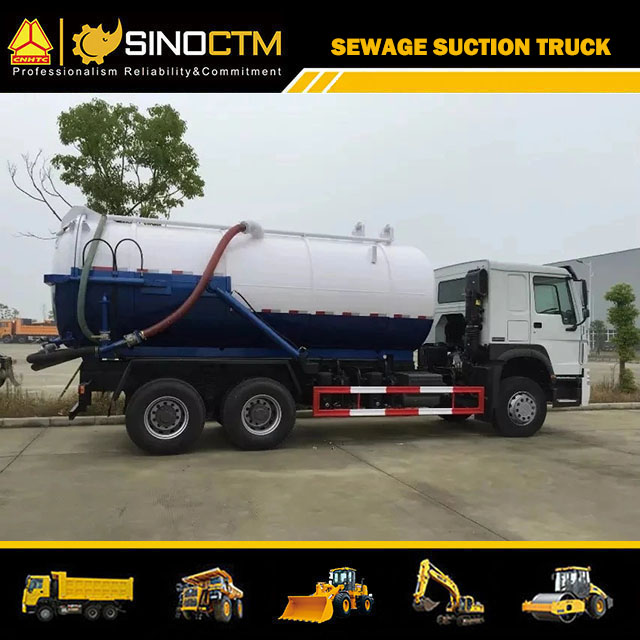 SINOTRUK HOWO Sewage Suction Truck 18 CBM