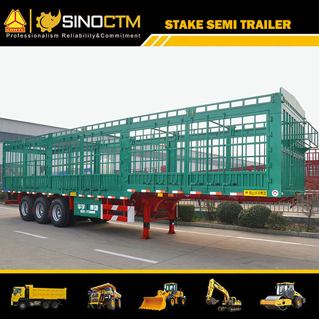 Three Axle Stake semi trailer 40T