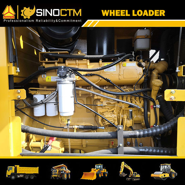 Telescopic Boom Compact Wheel loader For Projects