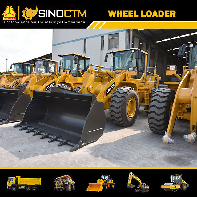 Front End Compact Pavements Wheel loader