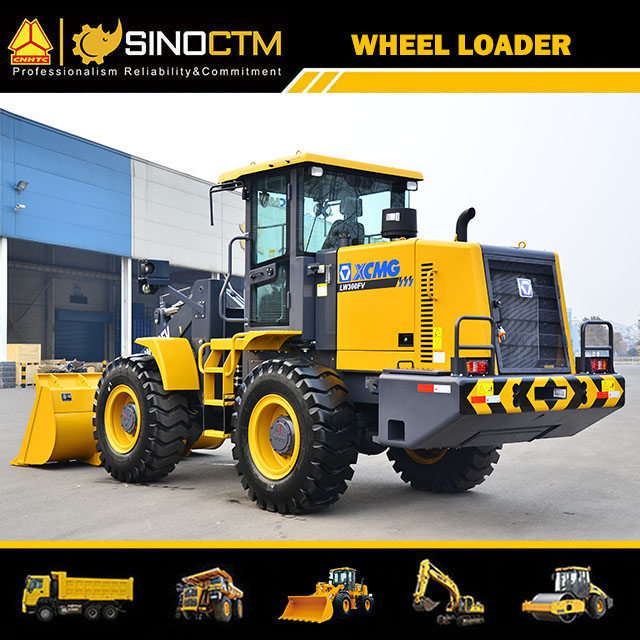 Spring Loaded Compact Wheel loader For Projects