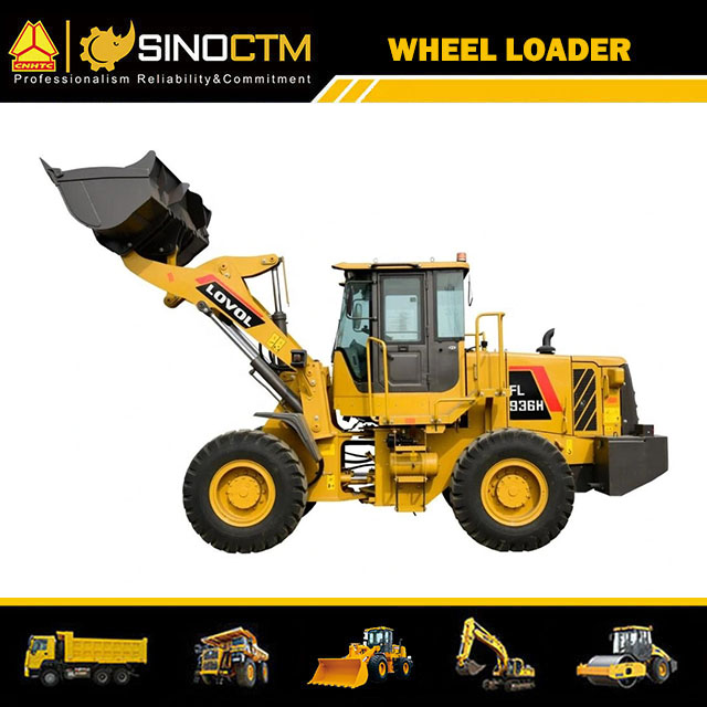 Small High Efficiency Agriculture Wheel loader