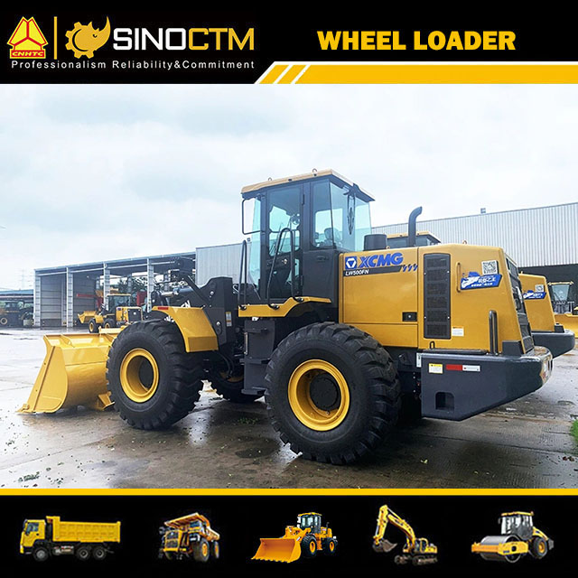 Self Lift High Efficiency Landscaping Wheel loader