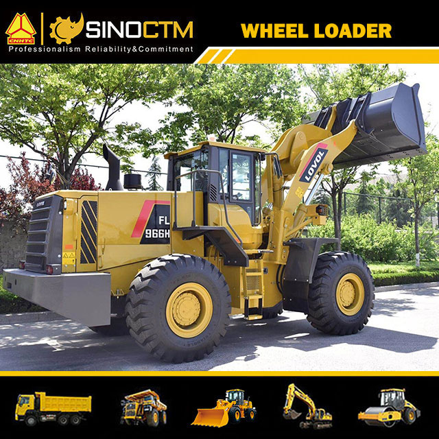 Compact High Efficiency Stone Construction Wheel loader