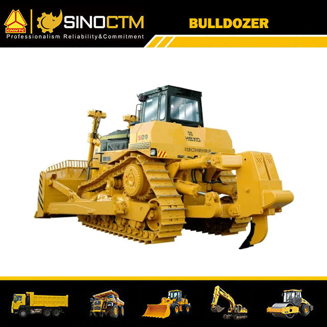 Integrated Exquisite Working Bulldozer With Backhoe