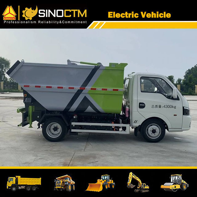 BYD Electric Rear Loading Garbage Truck 3.5 CBM