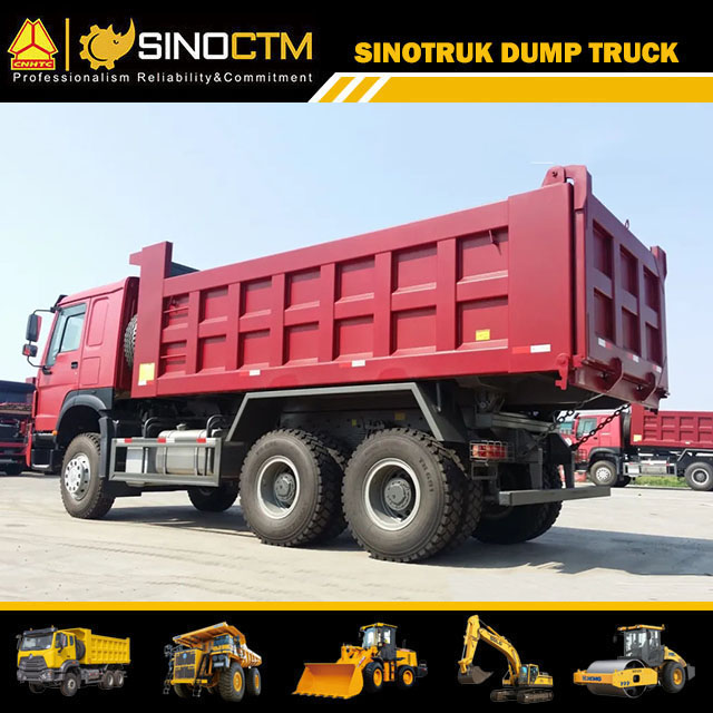 6X4 Stable Rock Dump Truck