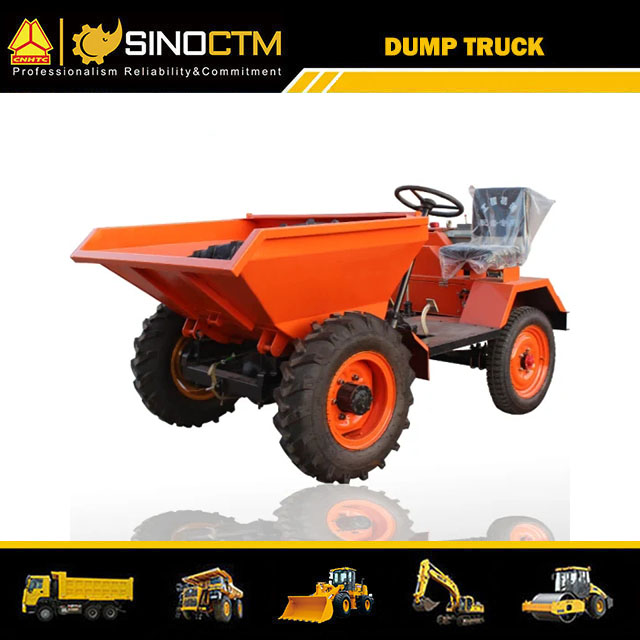 Small Simple Rock Dump Truck