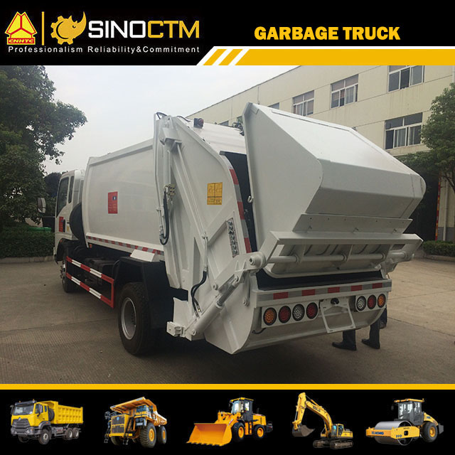 Metal Fuel Tank Truck For Garbage With Tool Box