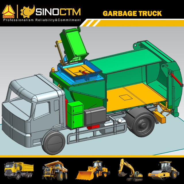 Large Jet Fuel Fuel Tank Truck For Garbage