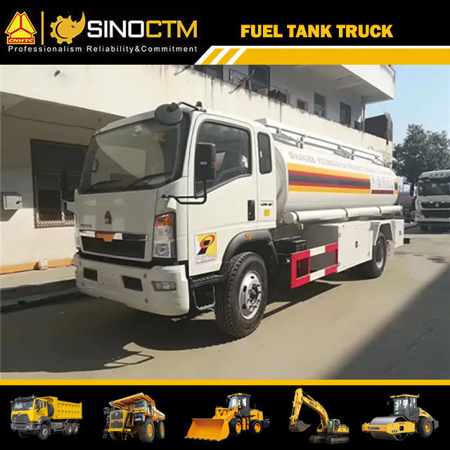 Long Range Aluminum Fuel Tank Truck For Airport