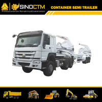 Three Axle Side Lifter Crane Semi-Trailer without Engine