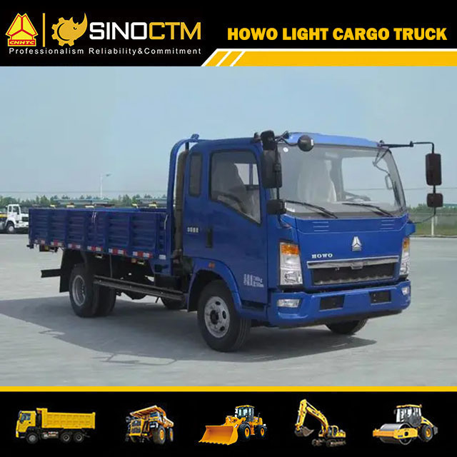 SINOTRUK HOWO 4X2 Cargo Truck 6 T ZZ1047D3414C145