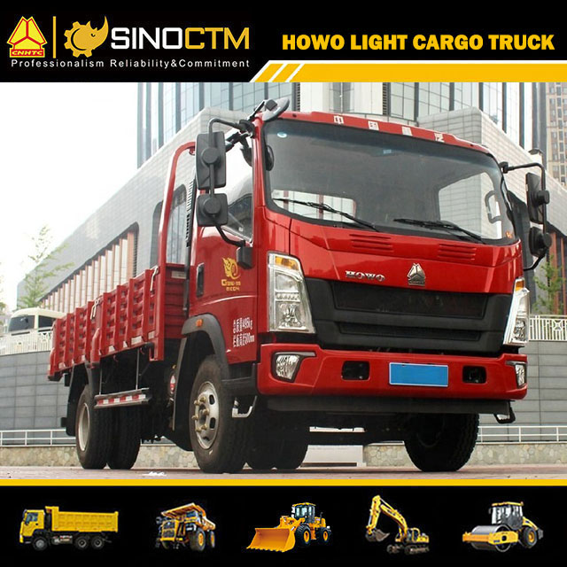 SINOTRUK HOWO 4X2 Diesel Light Cargo Truck 