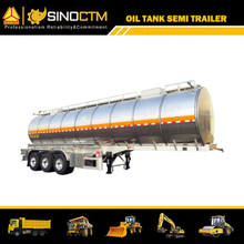 Three Axles 50CBM Cooking Oil Tanker 