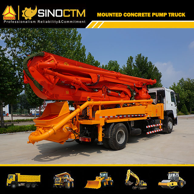 HOWO Boom Concrete Pump Truck（29m） 