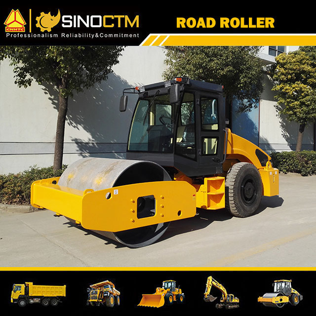 JM608 SINGLE DRUM VIBRATORY ROLLER 8T